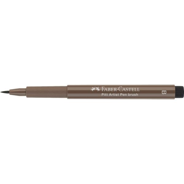 Faber-Castell Pitt Artist Pen Brush Tuschestift 177 walnußbraun