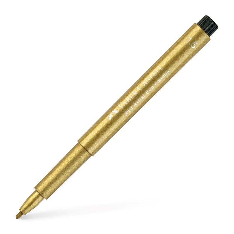 Faber-Castell Pitt Artist Pen Metallic 1.5 Tuschestift 250 gold