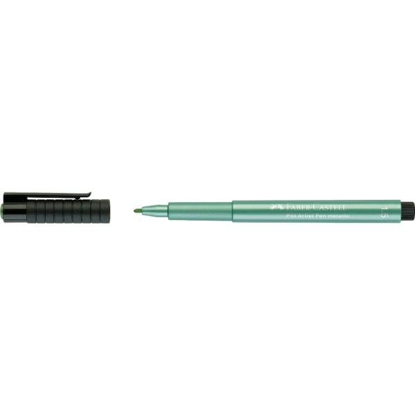 Faber-Castell Pitt Artist Pen Metallic 1.5 Tuschestift 294 grün
