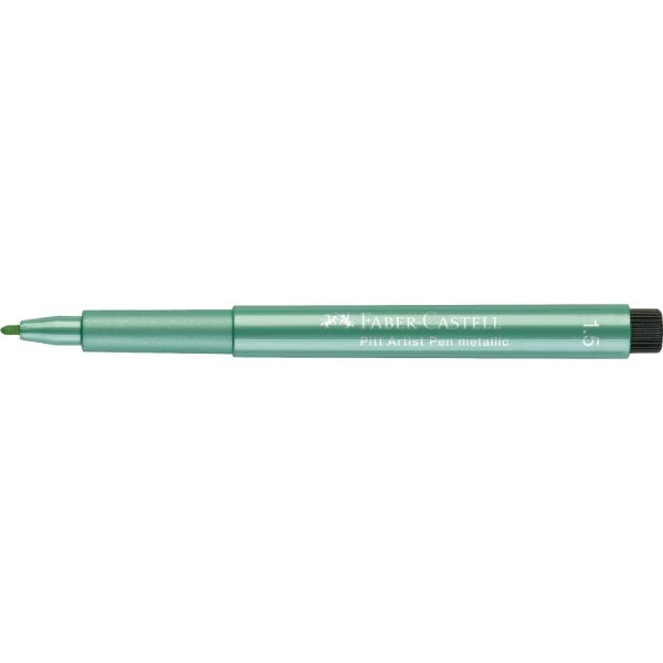 Faber-Castell Pitt Artist Pen Metallic 1.5 Tuschestift 294 grün