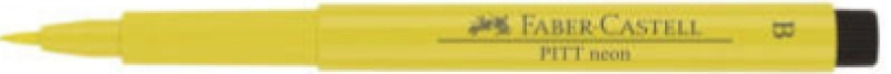 Faber-Castell Pitt Artist Pen Brush Tuschestift neon-gelb