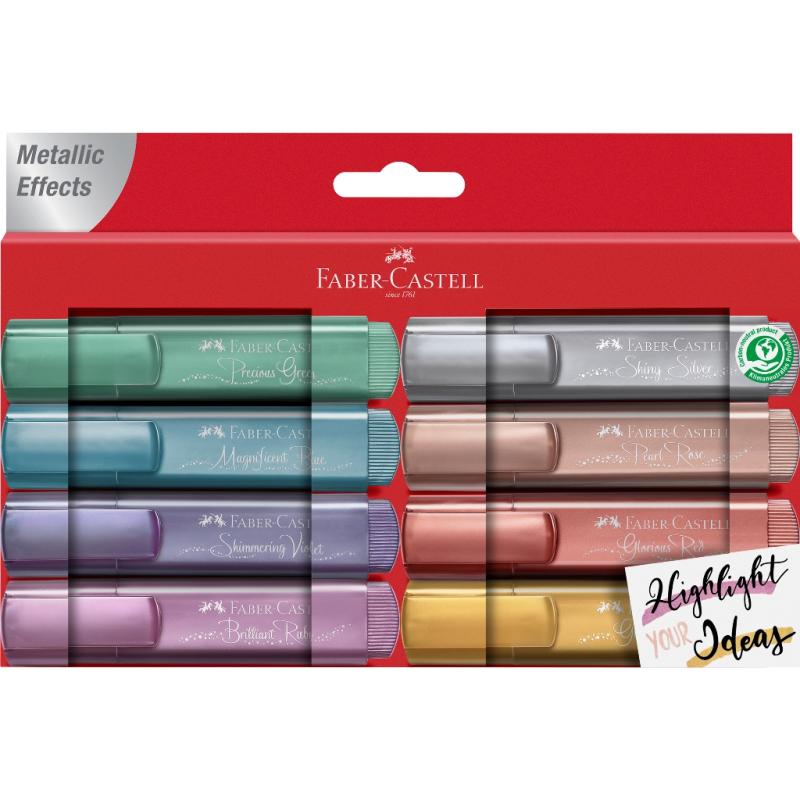 Faber-Castell Textliner TL46 metallic 8er Etui