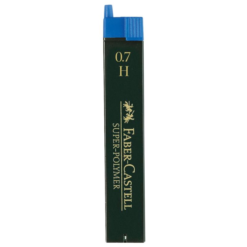 Faber-Castell 12 Fein-Minen Super-Polymer 0,7 mm H