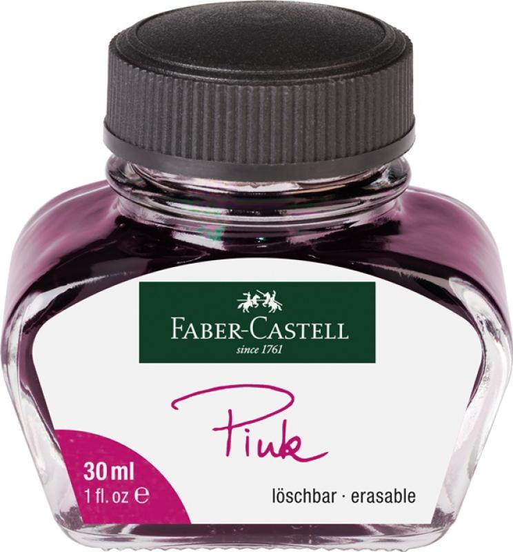 Faber-Castell Tintenglas 30ml löschbar - pink