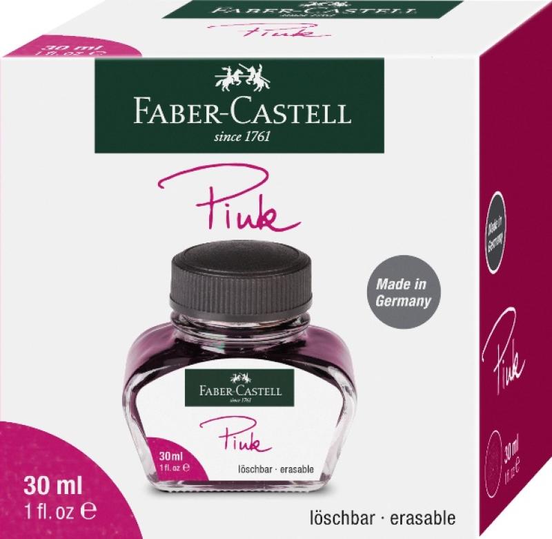 Faber-Castell Tintenglas 30ml löschbar - pink