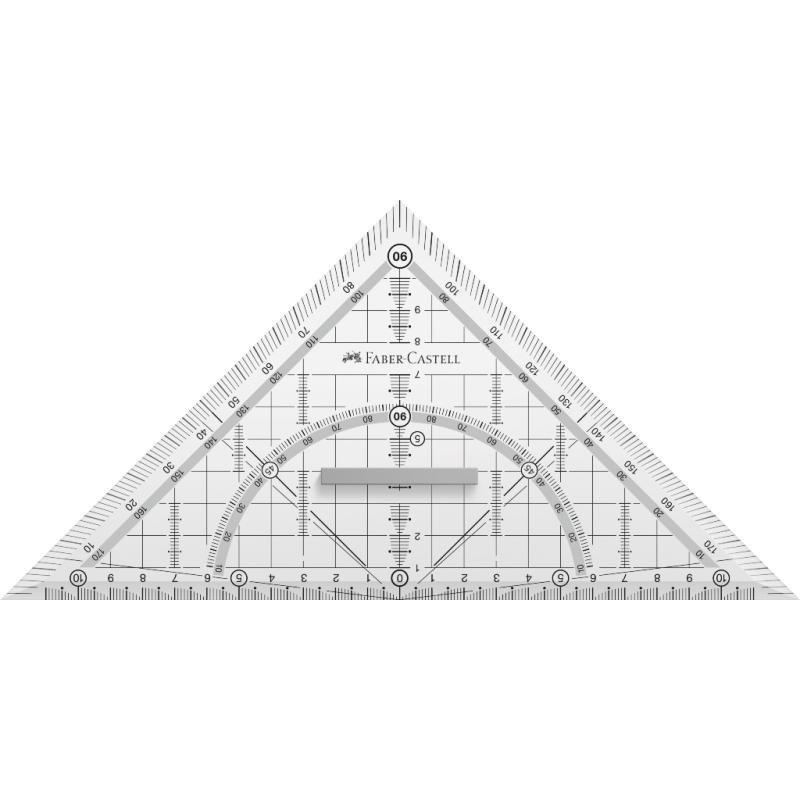 Faber-Castell Grip Geometriedreieck groß 22 cm