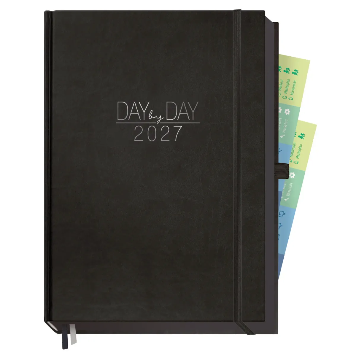 Häfft Organizer Maxi A4+ Day by Day Black-Edition 2027