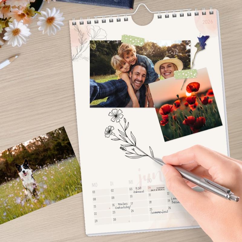 Häfft Bastelkalender A5+ Blush 2026