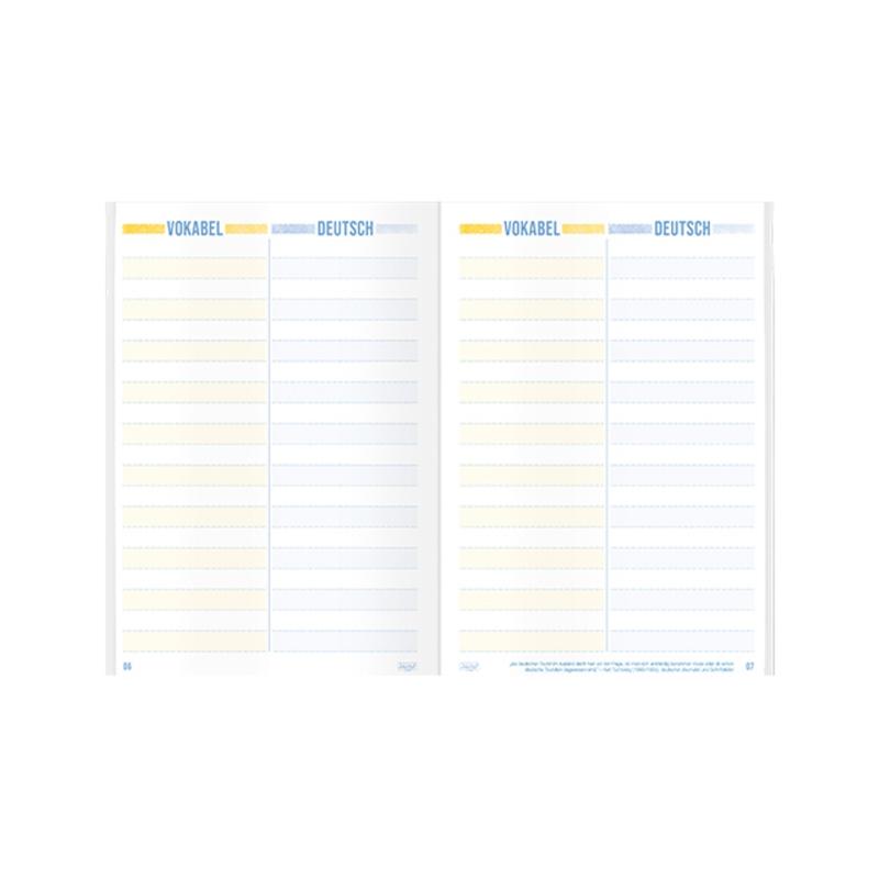 Häfft Schulstuff Vokabelheft A5 Lineatur 53 Union Jack