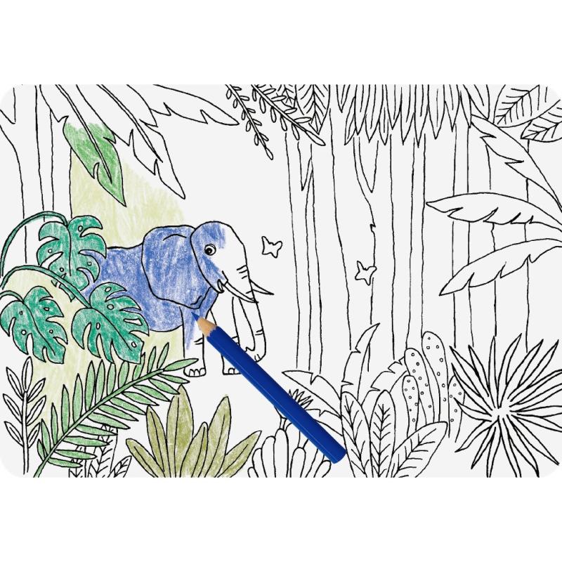 Heyda Bastel-Set Karton-Theater „Jungle“