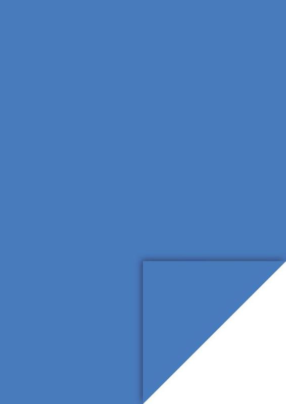Heyda Fotokarton A4 300g/m² mittelblau