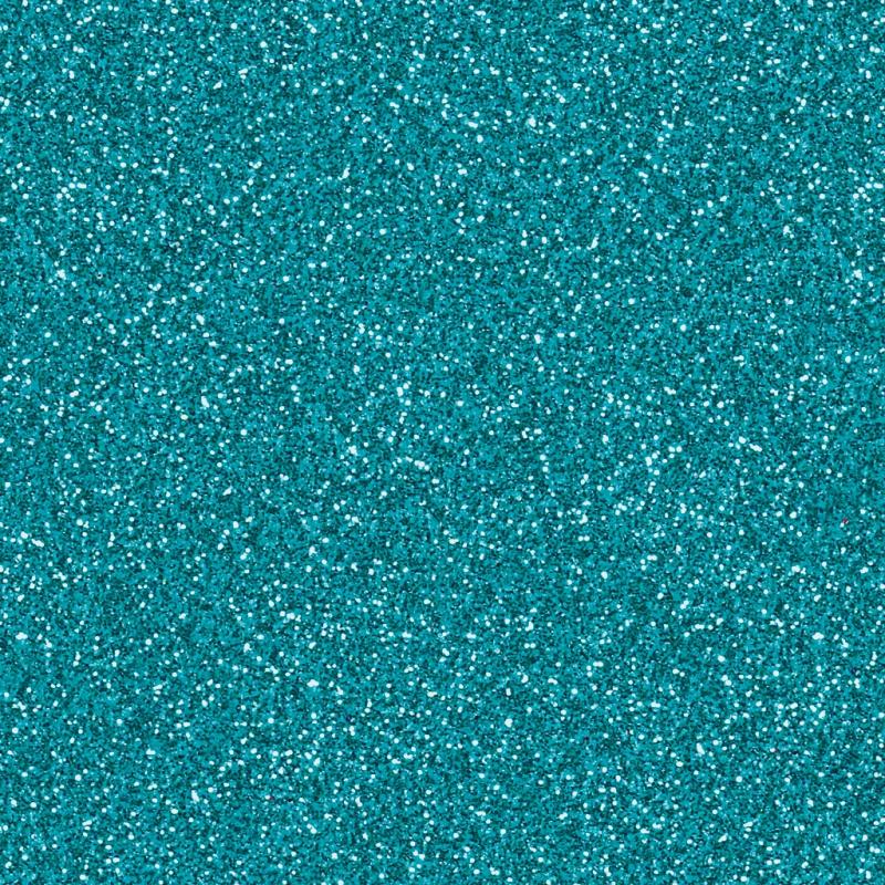 Heyda Glitterkarton A4 200g/m² türkis