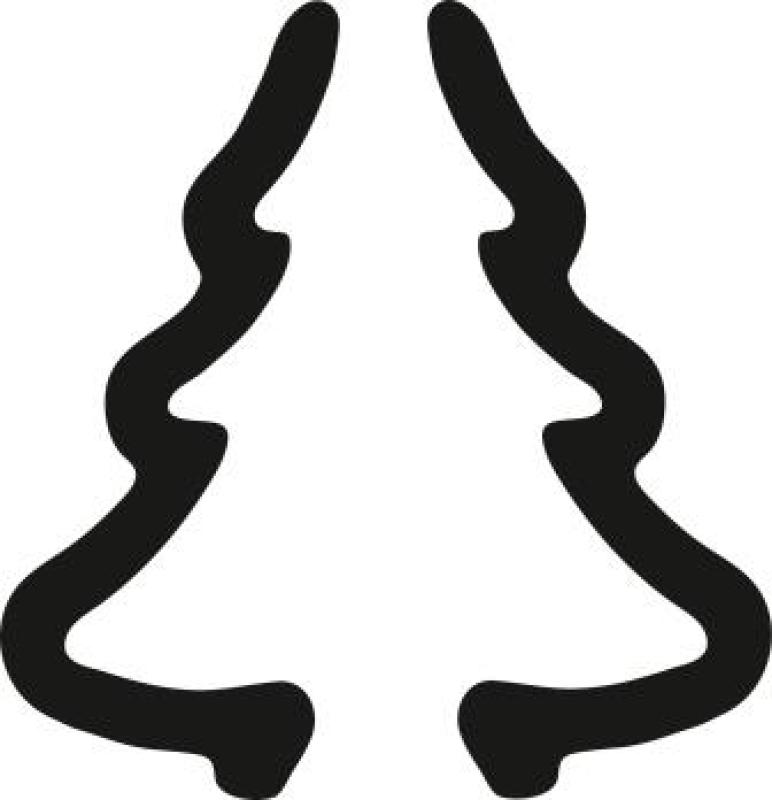 Heyda Motivstanzer klein Pop-Up Baum