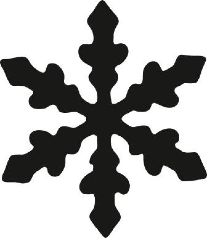 Heyda Motivstanzer klein Schneeflocke