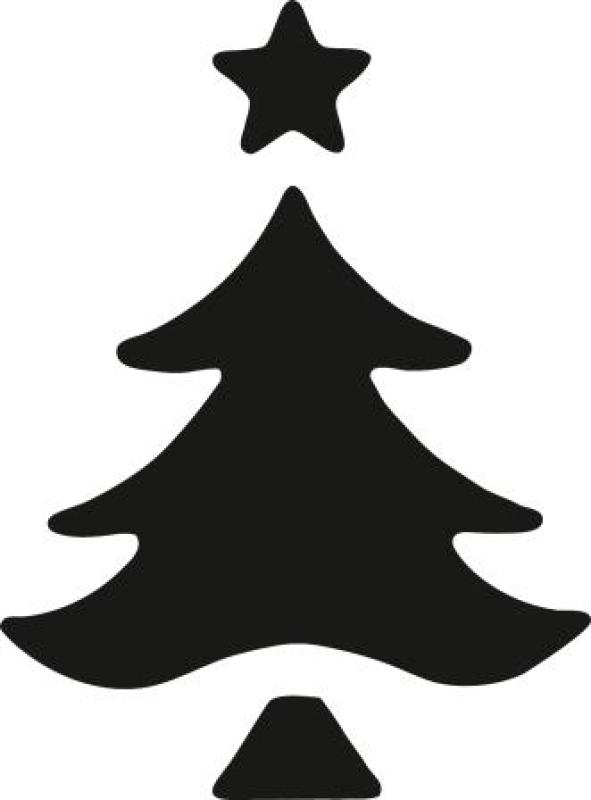 Heyda Motivstanzer klein Weihnachtsbaum