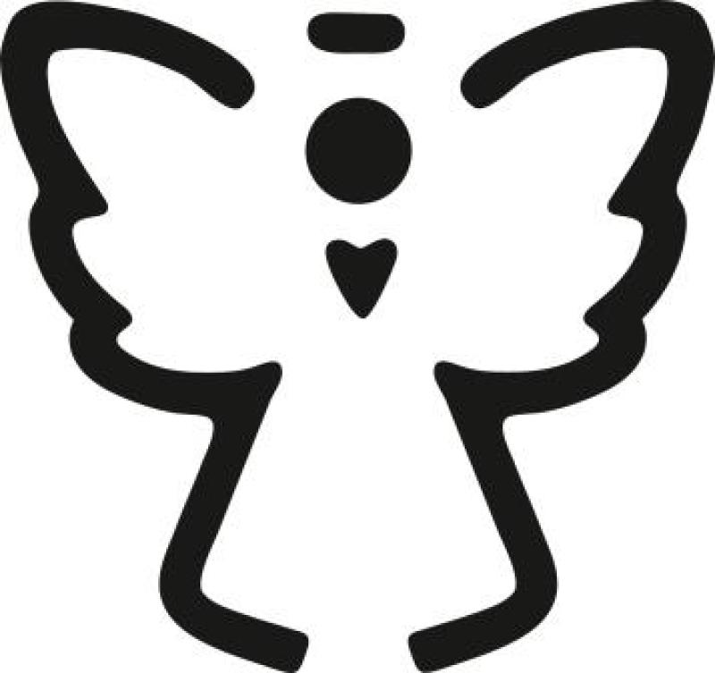 Heyda Motivstanzer klein Pop-Up Engel