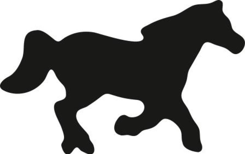 Heyda Motivstanzer klein Pferd