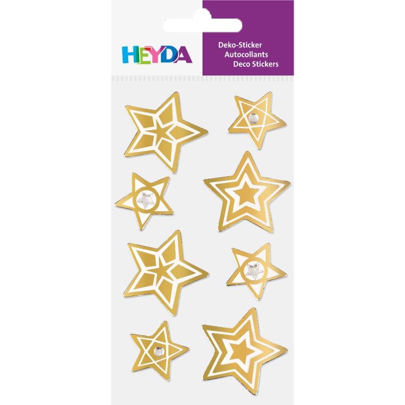 Heyda Sticker-Mix Goldsterne