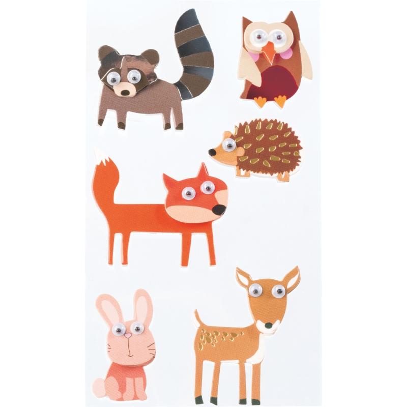 Heyda Sticker-Mix Waldbewohner