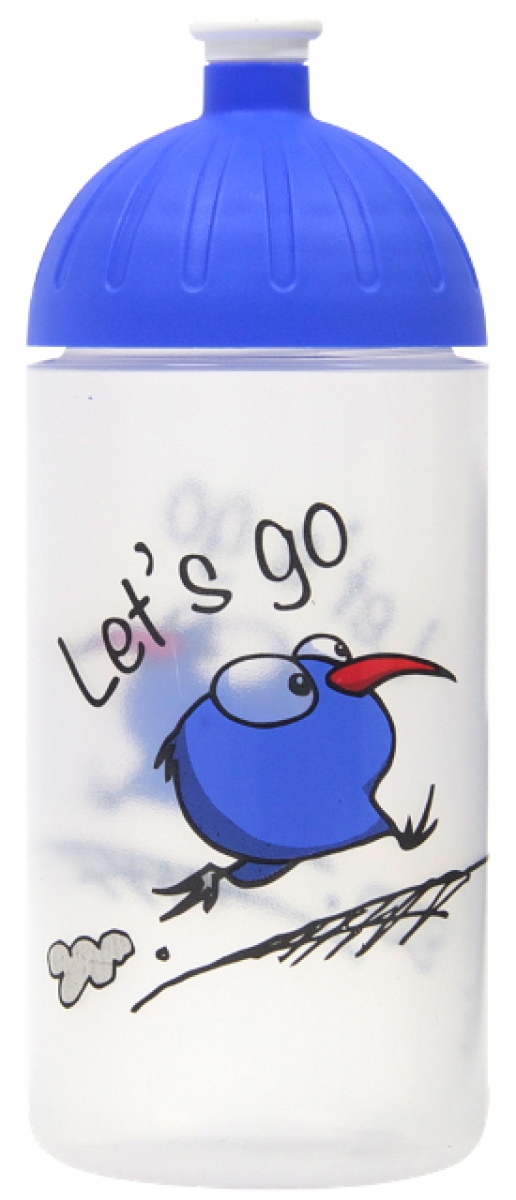 ISYbe Kinder-Trinkflasche 0.5L - Vogel let´s go