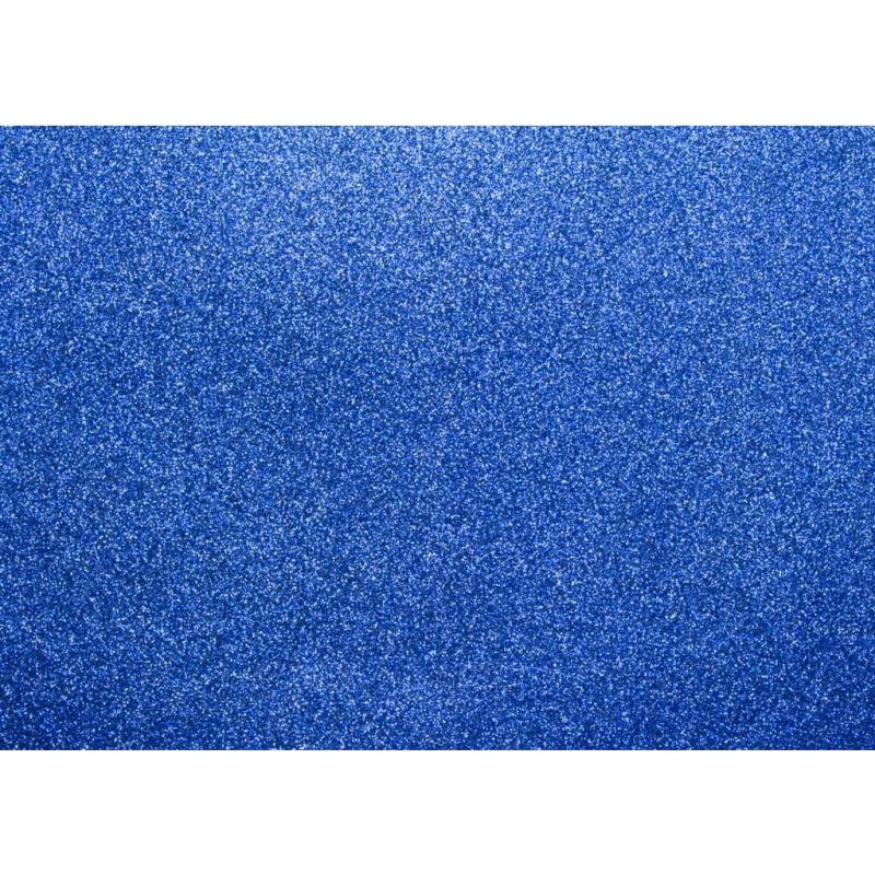 Kangaro Glitterkarton 50 x 70 cm 300g/m² kobaltblau
