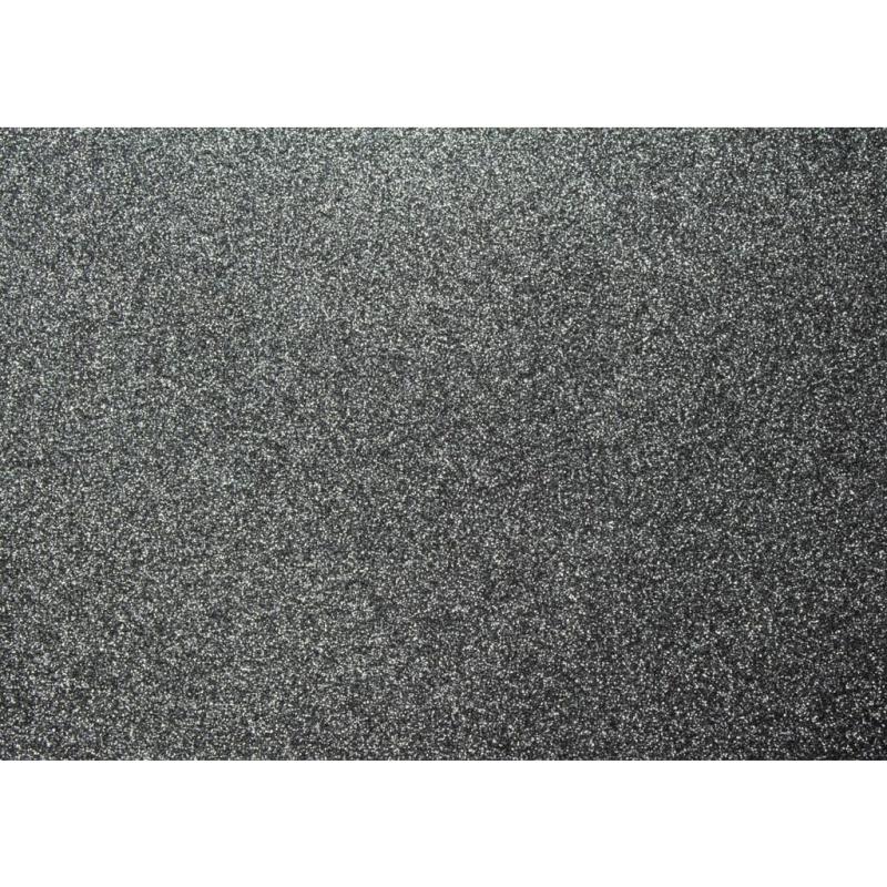 Kangaro Glitterkarton 50 x 70 cm 300g/m² dunkelgrau