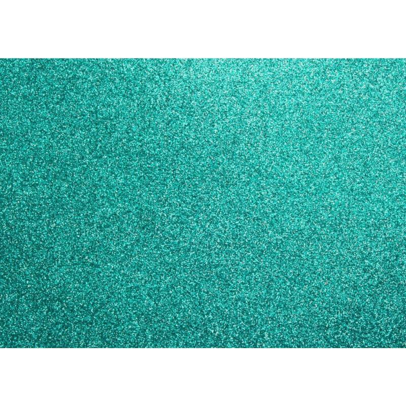 Kangaro Glitterkarton 50 x 70 cm 300g/m² türkis
