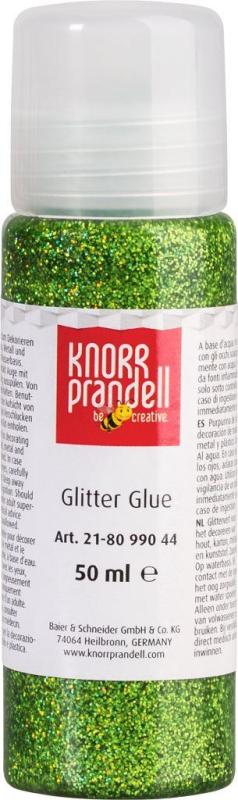 KNORRprandell Glitterfarbe Glitter Glue grün