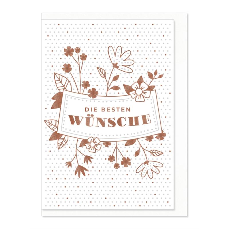 Komma³ Grußkarte Good Luck Zum 60. Geburtstag Herzlichen Glückwunsch