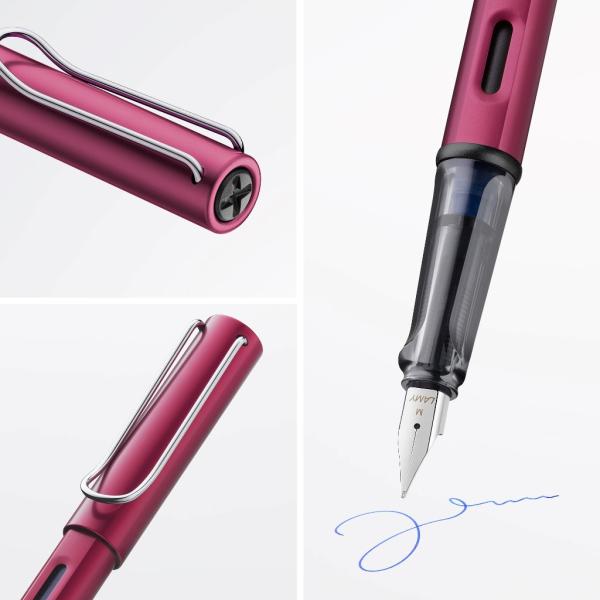 LAMY Füllhalter AL-star black purple
