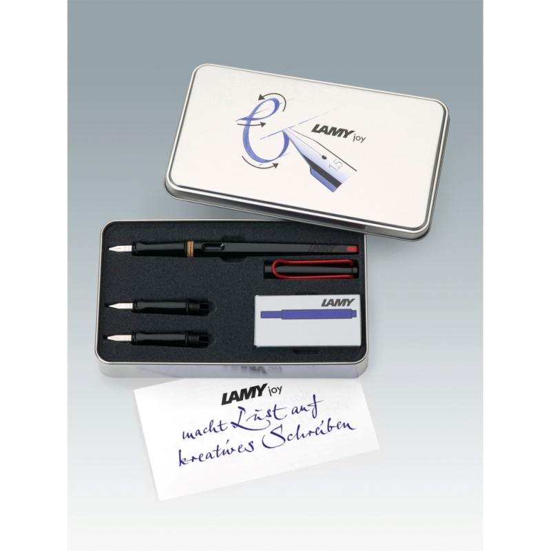 LAMY Füllhalter joy black SET