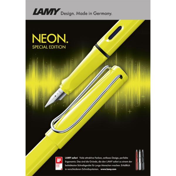 LAMY Füllhalter safari neon yellow - Special Edition (2013)