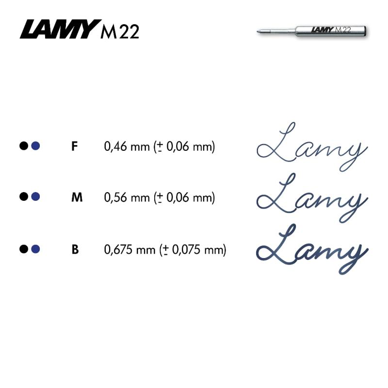 LAMY Kugelschreibermine M22 M schwarz