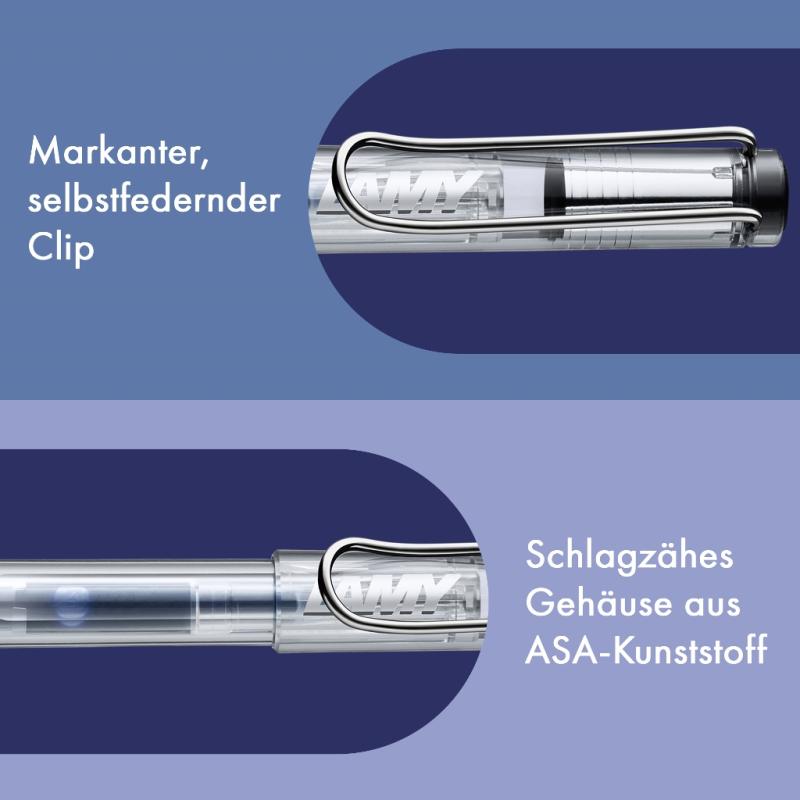 LAMY Tintenpatronenroller safari roll-ink vista