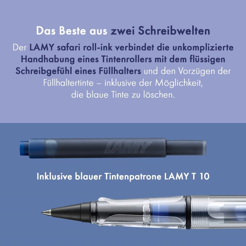 LAMY Tintenpatronenroller safari roll-ink vista