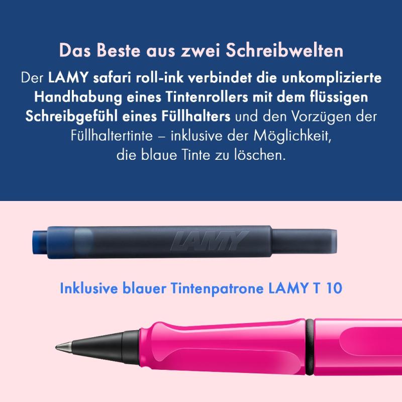 LAMY Tintenpatronenroller safari roll-ink pink