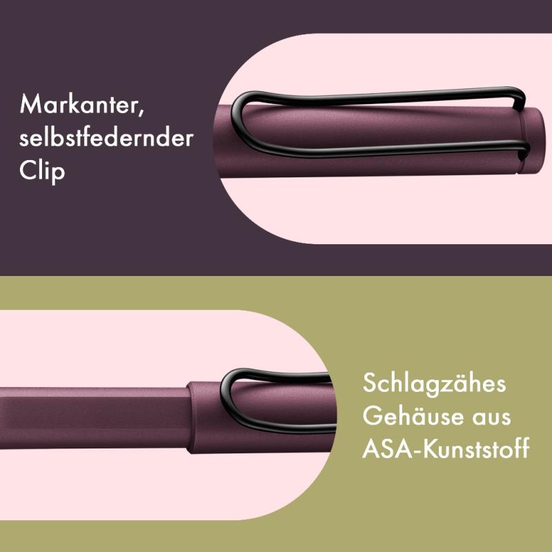 LAMY Tintenpatronenroller safari roll-ink scarlet