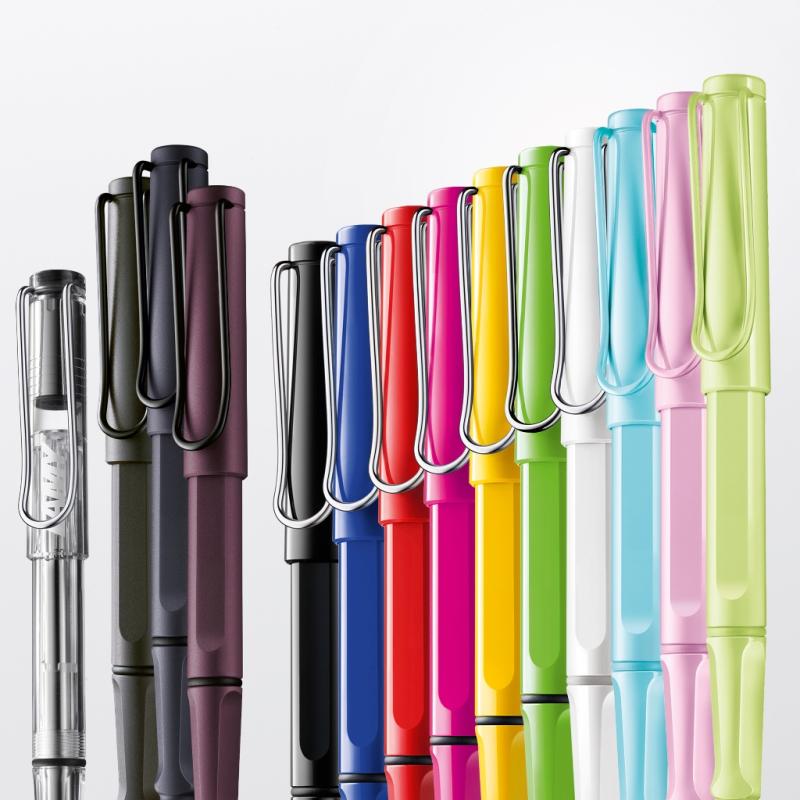 LAMY Tintenroller safari steel black