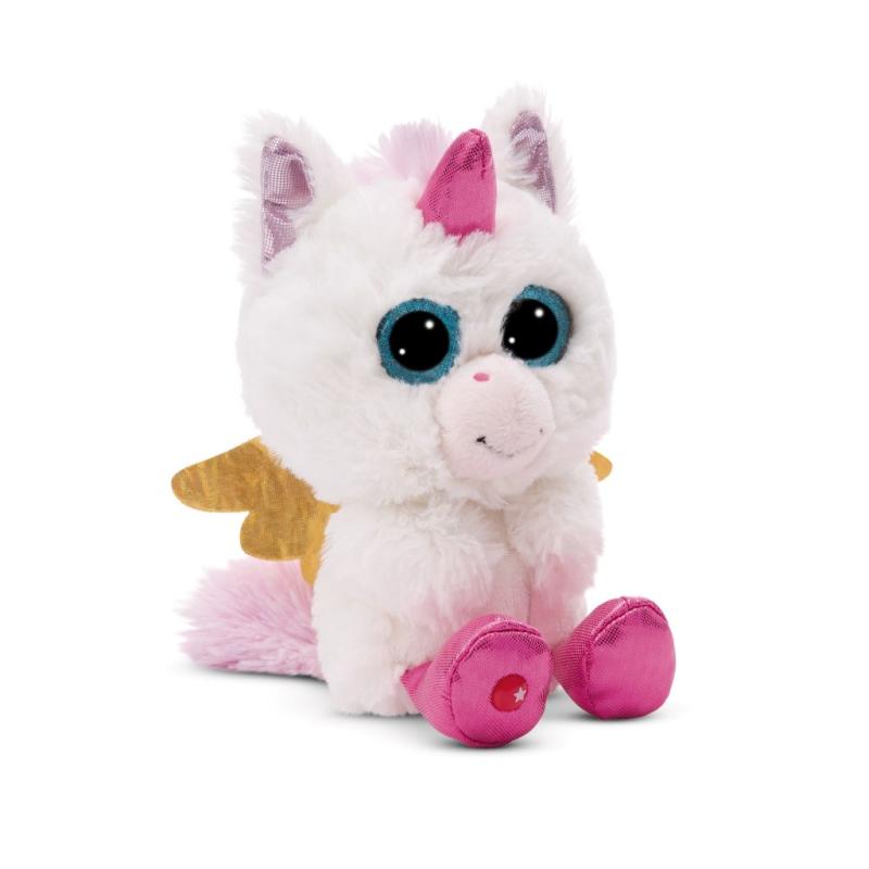 Nici Glubschis 15cm Einhorn Glowy Kaddi schlenkernd