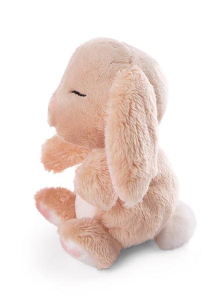 Nici Sleeping Pets Hase karamell ca.12cm pfirsich Körbchen