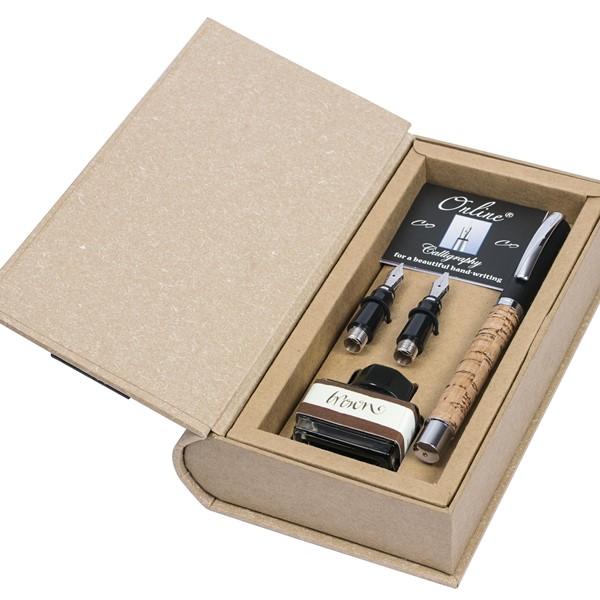 Online Kalligrafie-Set Vision Nature cork - Federn: 0,8mm / 1,4mm / 1,8mm