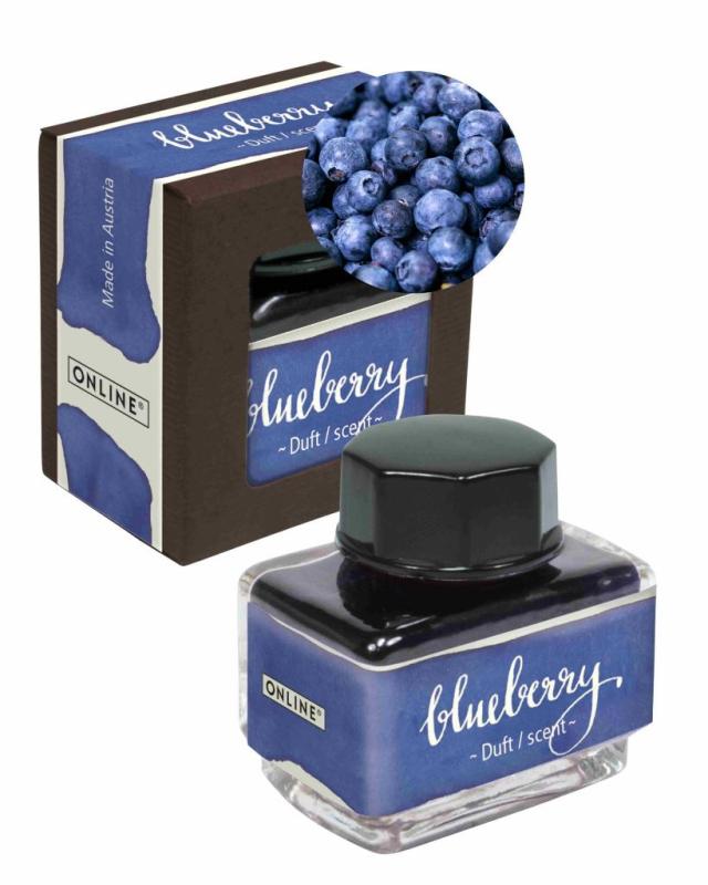 Online Tintenglas 15ml Tinte der Sinne blueberry