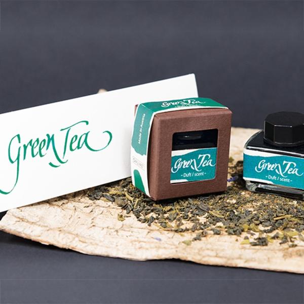 Online Tintenglas 15ml Tinte der Sinne green tea