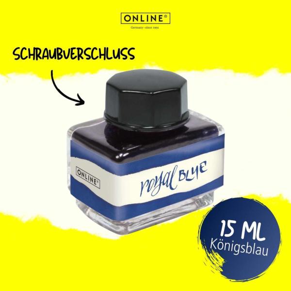 Online Tintenglas 15ml Colour Inspiration royal blue