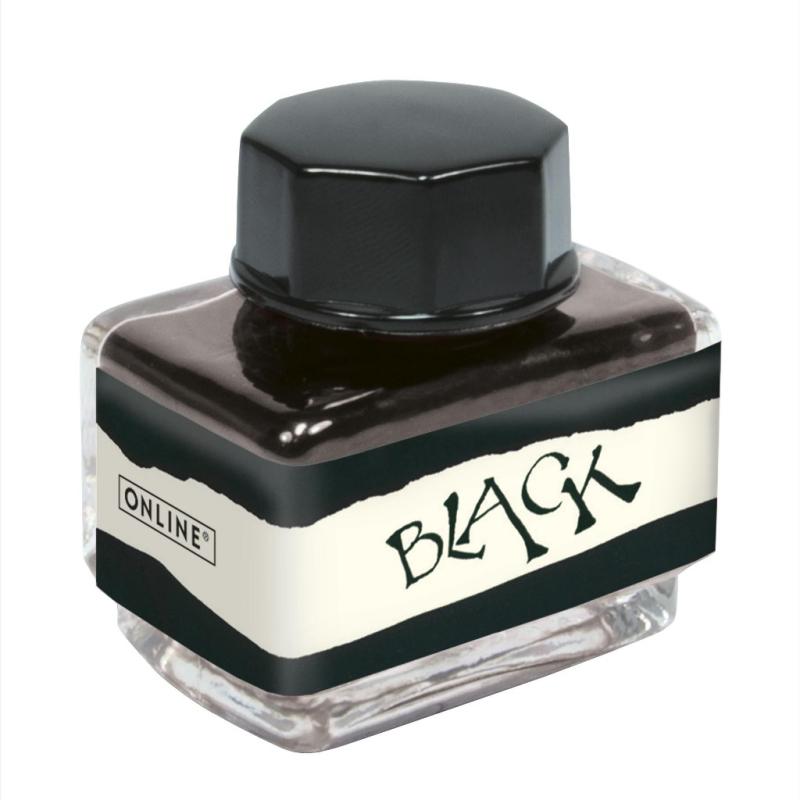 Online Tintenglas 15ml Colour Inspiration black