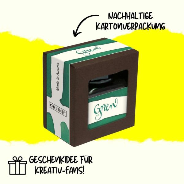 Online Tintenglas 15ml Colour Inspiration green