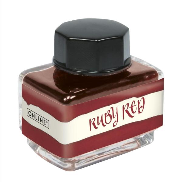 Online Tintenglas 15ml Colour Inspiration ruby red