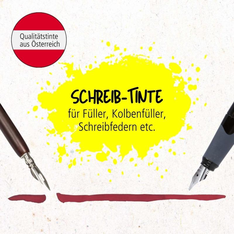 Online Tintenglas 15ml Colour Inspiration ruby red