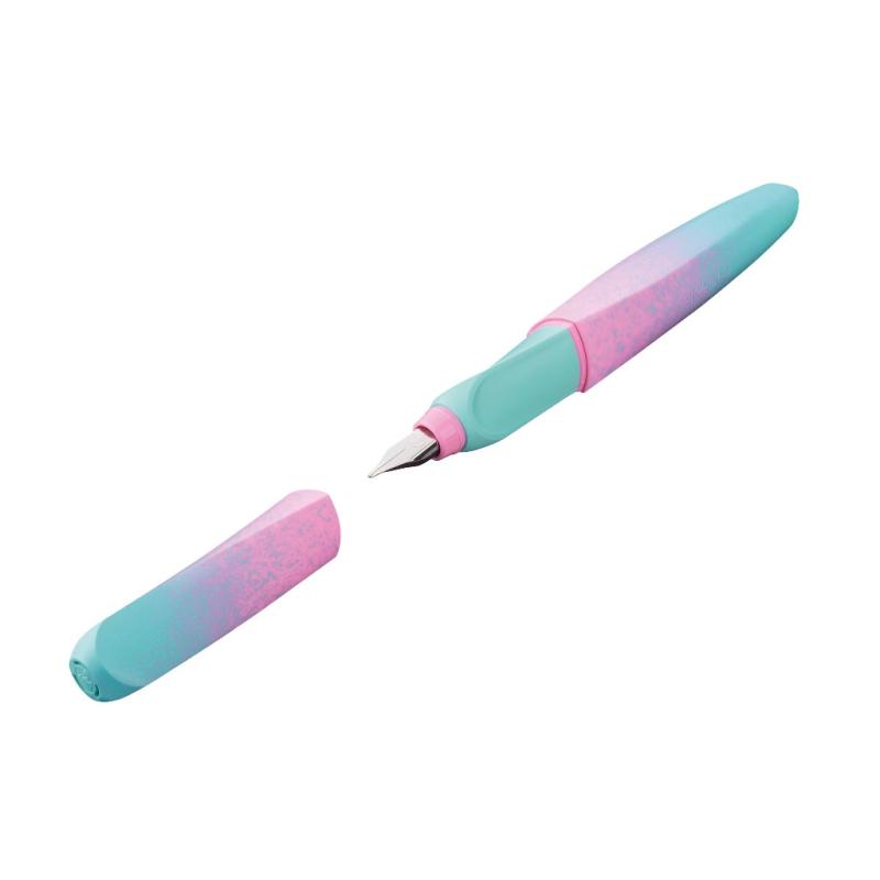 Pelikan Füllhalter Twist L+R P457 M Color-Edition mint/rose