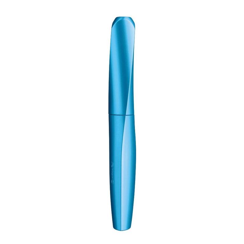 Pelikan Füllhalter Twist P457M frosted blue - Feder: M